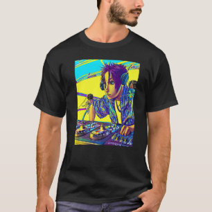 Camiseta Rave Party Psicodélico EDM Trance Club DJ design P