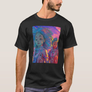 Camiseta Rave Party Psychedelic EDM Trance Club DJ design P