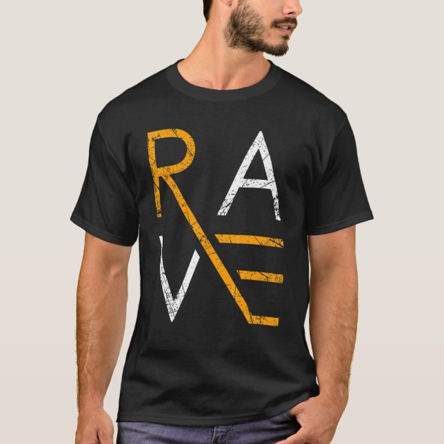 Camiseta Rave Techno Music Techno Party Raver (Frente)