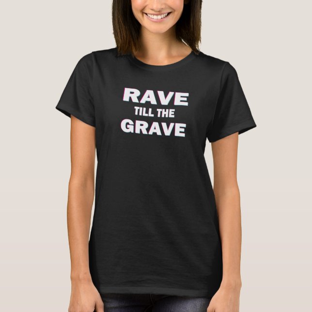 Camiseta Rave Trippy Hardcore Techno (Frente)