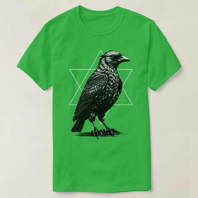 Camiseta Raven Art (Frente do Design)