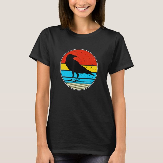 Camiseta Raven Bird Crow (Frente)