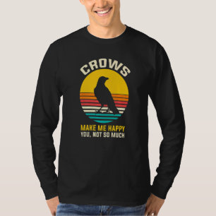 Camiseta Raven Crow É Sábio E Sábio