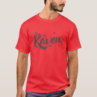 Camiseta Raven Crow Raven Bird Environment e Nature tem gra