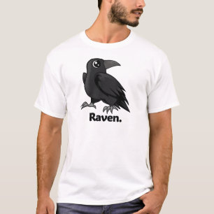 Camiseta Raven. do corvo