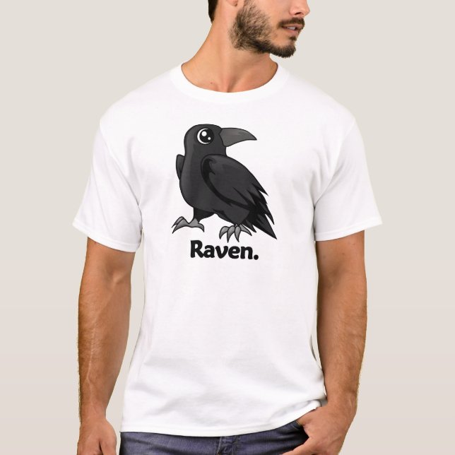 Camiseta Raven. do corvo (Frente)