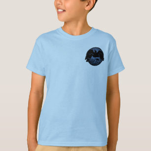 Camiseta Raven Hoodie Kid's Raven / Jaqueta do Crow Art Kid