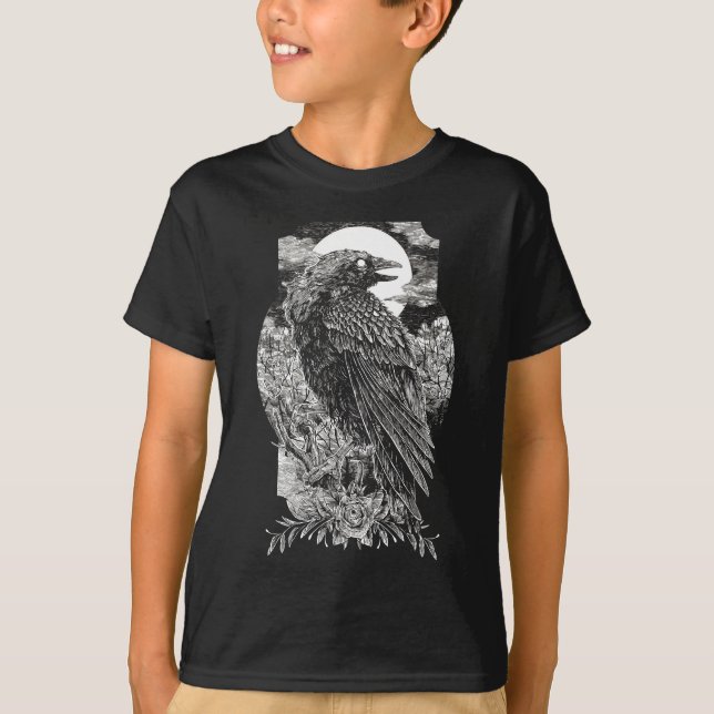 Camiseta Raven Místico Escuro (Frente)