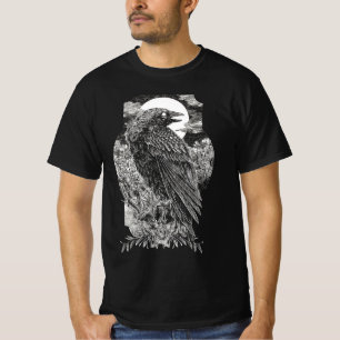 Camiseta Raven Místico Escuro