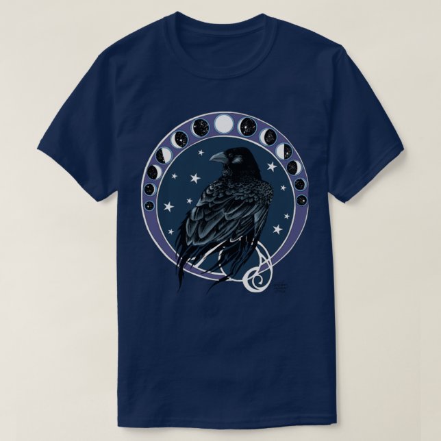 Camiseta Raven Moon TSirtRaven Moon (Frente do Design)