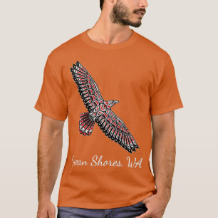 Camiseta Raven Native American Haida Ocean
