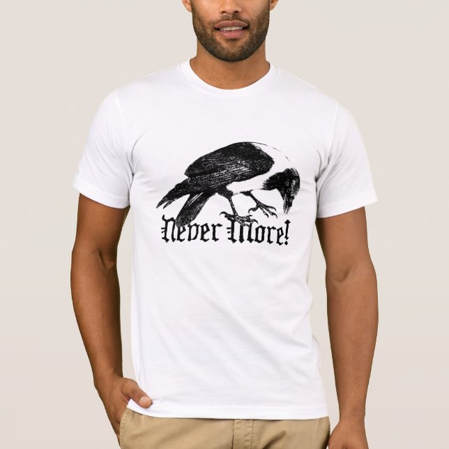 Camiseta Raven Nunca Mais (Frente)