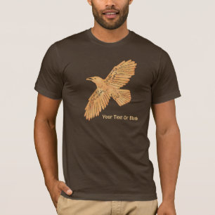 Camiseta Raven On Brown