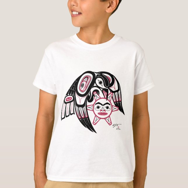 Camiseta Raven Roubando o Sol (Frente)