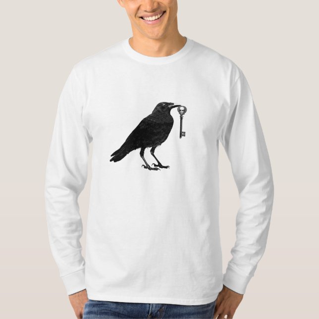 Camiseta Raven Steals Skeleton Key (Frente)