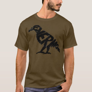 Camiseta Raven TShirtO Raven Allan Poe O Ventilador Corvo