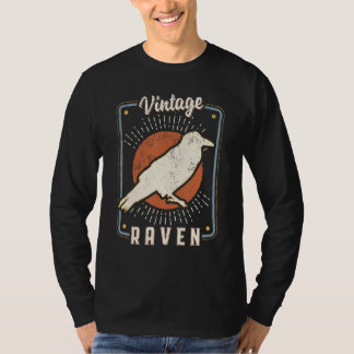 Camiseta Raven Vintage Retro Classic Animal Love 1
