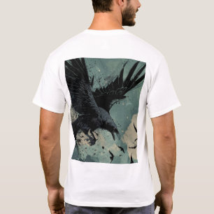 Camiseta Raven Voadora Estilo Comic
