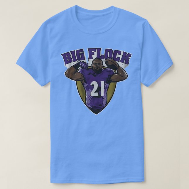 Camiseta Ravens Big Flock (Frente do Design)