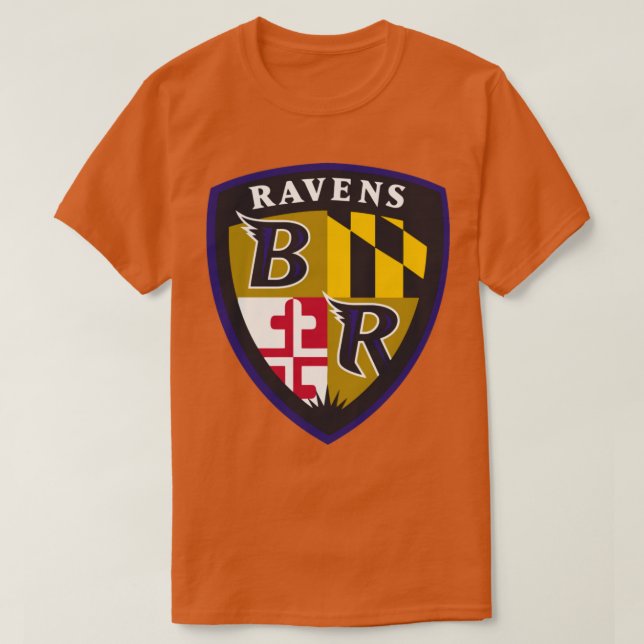 Camiseta ravensbaltimore 1 (Frente do Design)