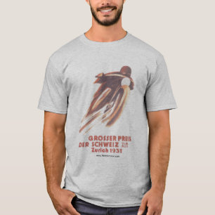 Camiseta Raver da motocicleta do vintage
