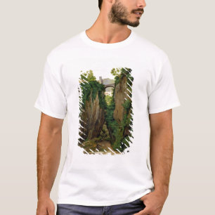 Camiseta Ravina rochosa em Sorrento, 1823