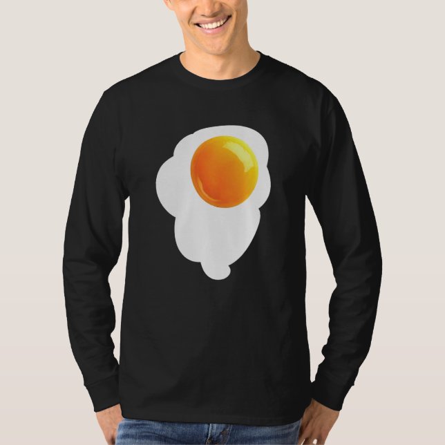 Camiseta Raw Egg Broken Chicken Egg White Yolk Serum (Frente)