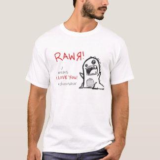 CAMISETA RAWR!