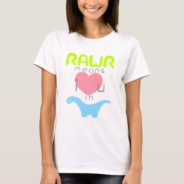 Camiseta Rawr (Frente)