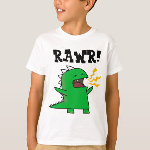 Camiseta RAWR Dino - customizável!