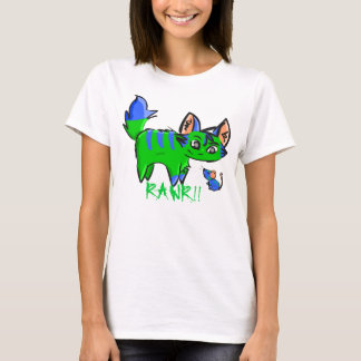 Camiseta Rawr e rato - RAWR!!