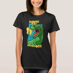 Camiseta Rawr I'm 11 Birthday Boys 11 Birthday Dino Tyra