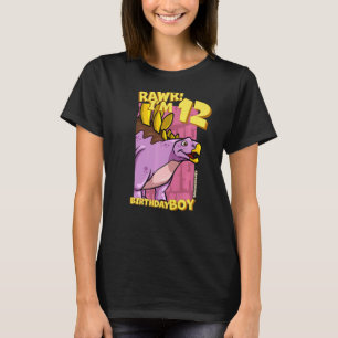 Camiseta Rawr I'm 12 Birthday Boys 12 Birthday Dino Kentr