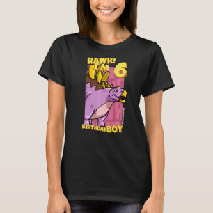 Camiseta Rawr I'm 6 Birthday Boys 6 Birthday Dino Kentros