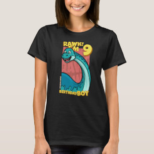Camiseta Rawr I'm 9 Birthday Boys 9th Birthday Dino Brontos