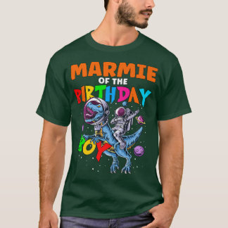 Camiseta Rawr Marmie Do Astronauta Do Astronauta Birthday D