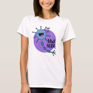 Camiseta Rawr Nerve Funny Neuron Nerve Pun