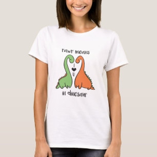 Camiseta Rawr no dinossauro