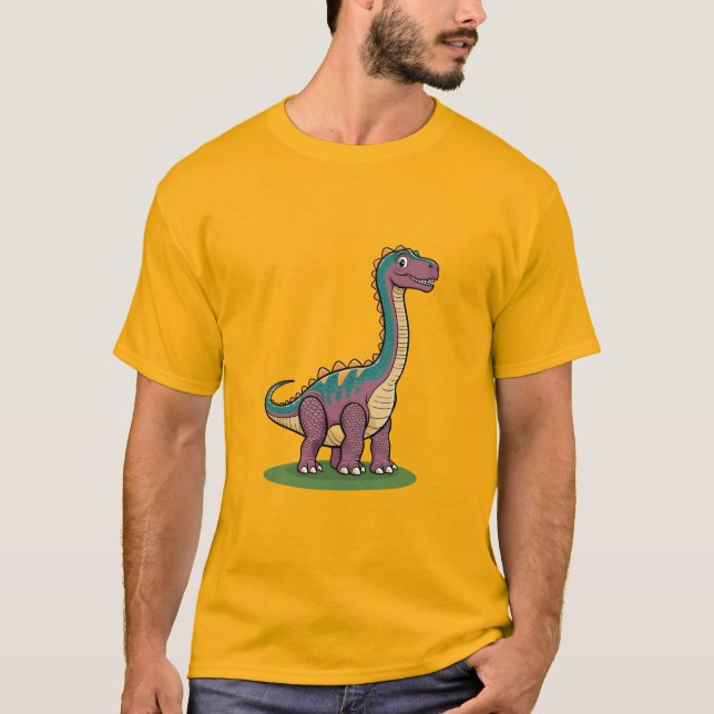Camiseta RAWR significa "Olá" no Dinossauro (Frente)