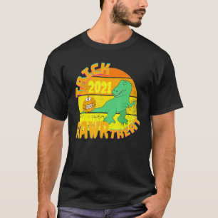 Camiseta Rawr Trex Dinosaur Halloween 2021 Meninos Dino