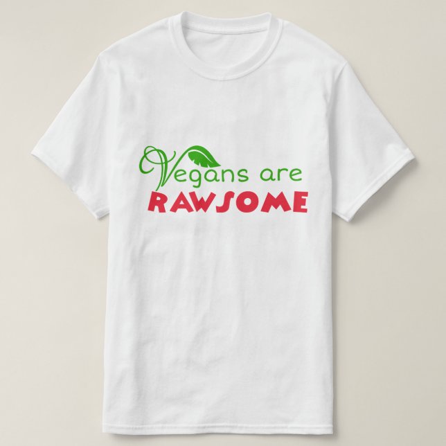 Camiseta Rawsome (Frente do Design)