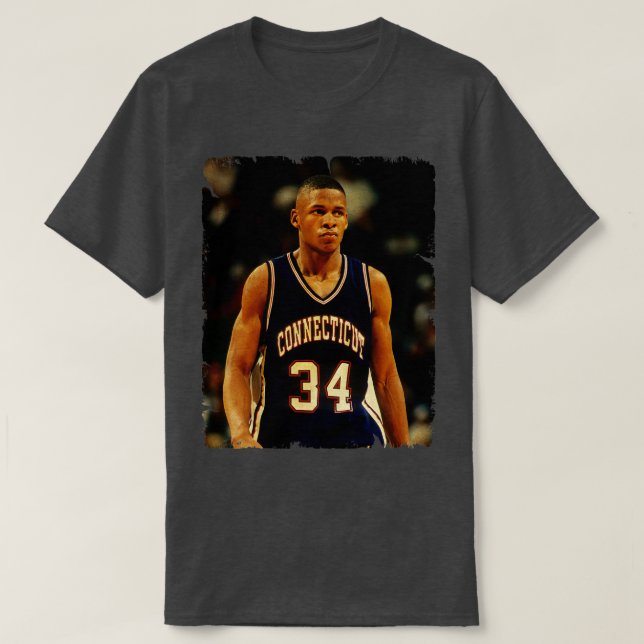 Camiseta Ray Allen Vintage Design De Basquete (Frente do Design)