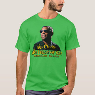 Camiseta Ray Charles, o Grande Sacerdote da Alma