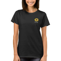Ray Of Sunshine Text Black Sunflower Personalizado