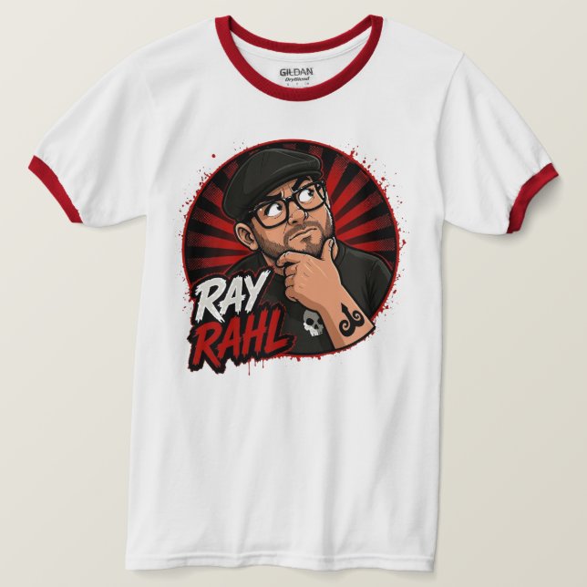 Camiseta Ray Rahl Ringer (Frente do Design)