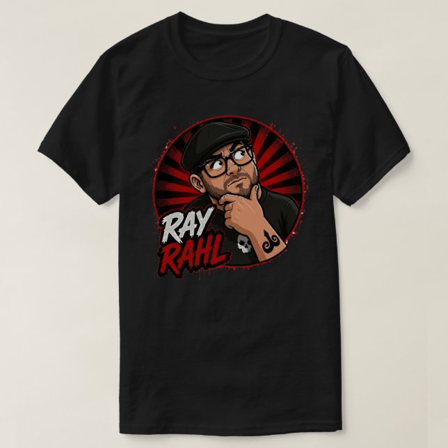 Camiseta Ray Rahl Sombrio (Frente do Design)