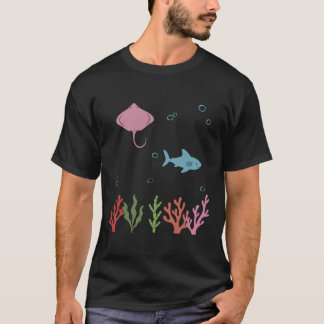 Camiseta Ray Underwater Kids Shark Marine Life