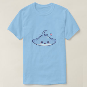 Camiseta Raya Cute Kawaii com Coração