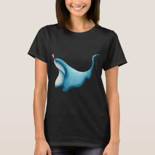 Camiseta Raya manta fofa e coração