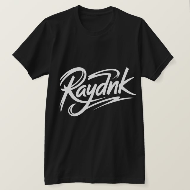 Camiseta Raydnk Custom Script Logo  (Frente do Design)
